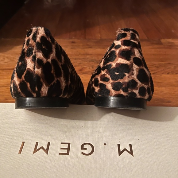 M Gemi Stellato Anello Leopard print flats 38 1/2 - Picture 3 of 4